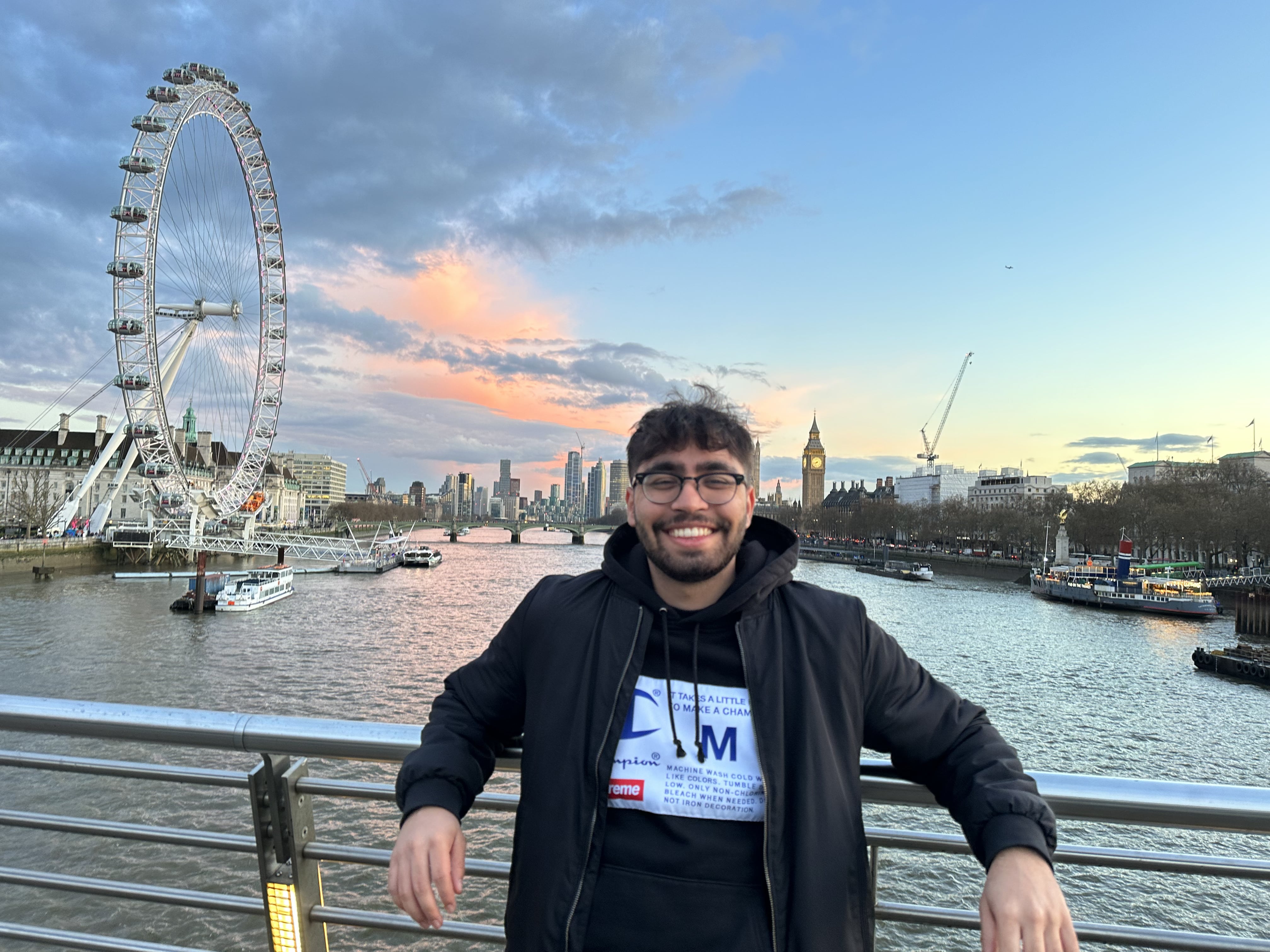 The London Eye and Big Ben