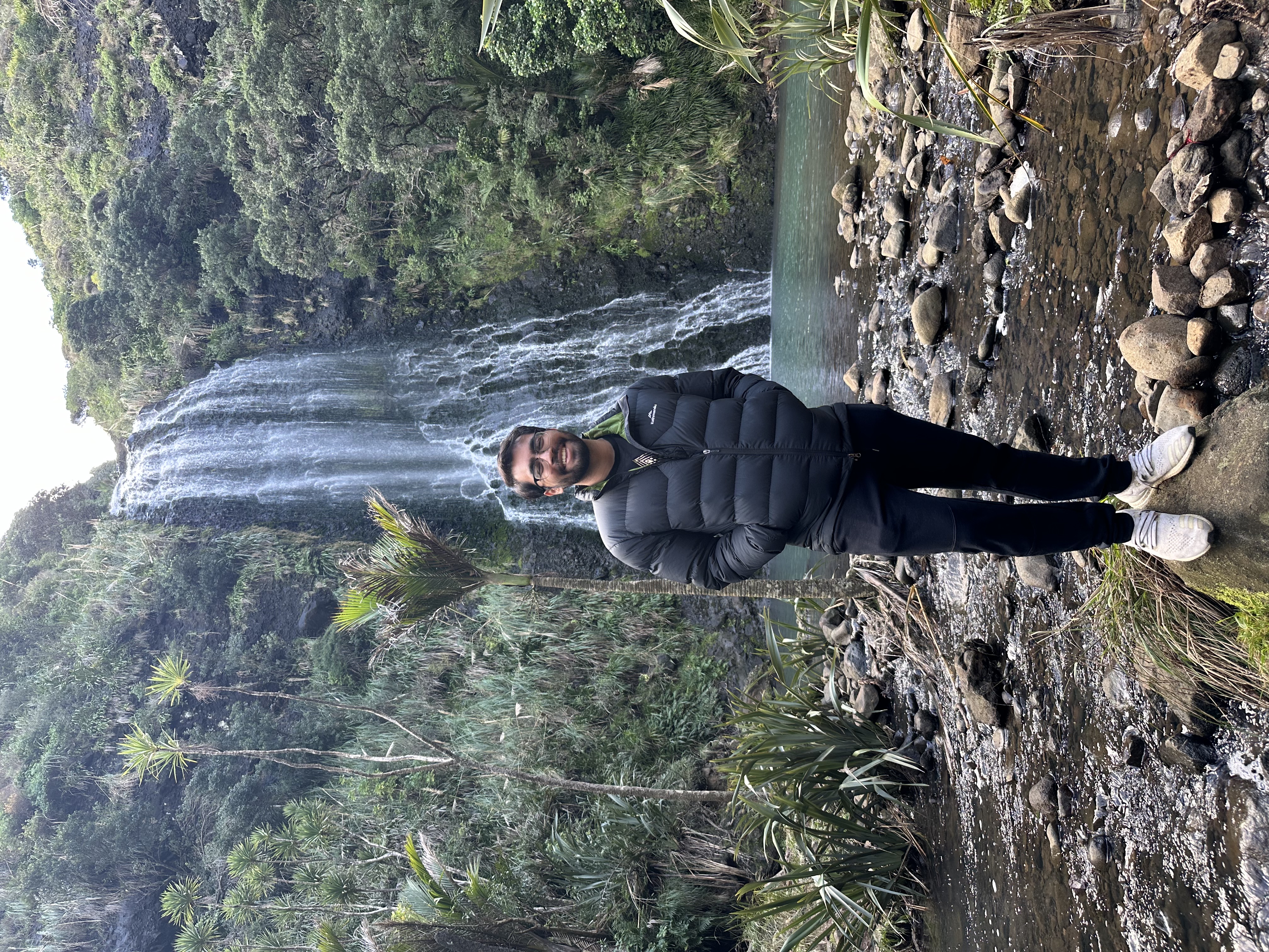 Karekare Falls near Auckland, New Zealand